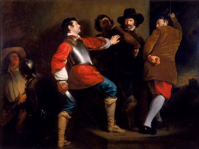 The Discovery of the Gunpowder Plot and the Taking of Guy Fawkes by Henry Perronet Briggs